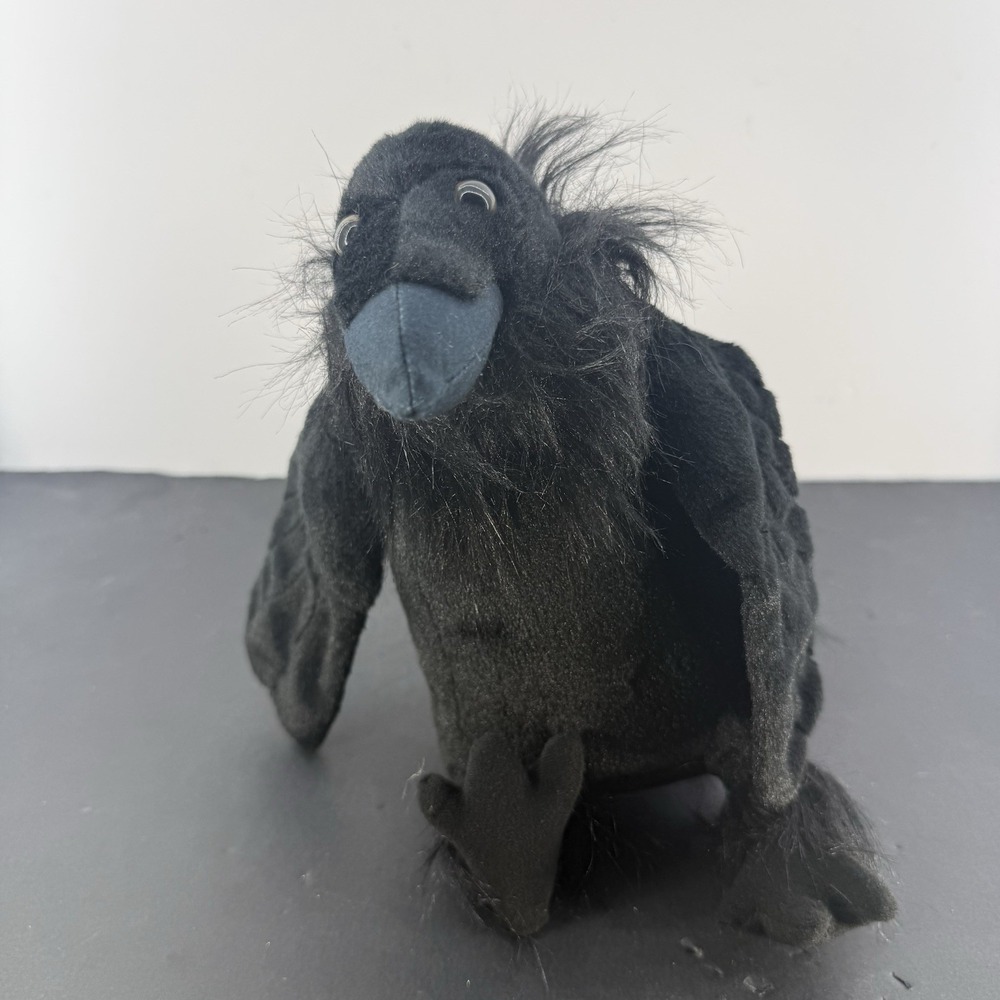 Historic Royal Palaces Tower of London Black Raven 12" Soft Plush Crow Bird Toy